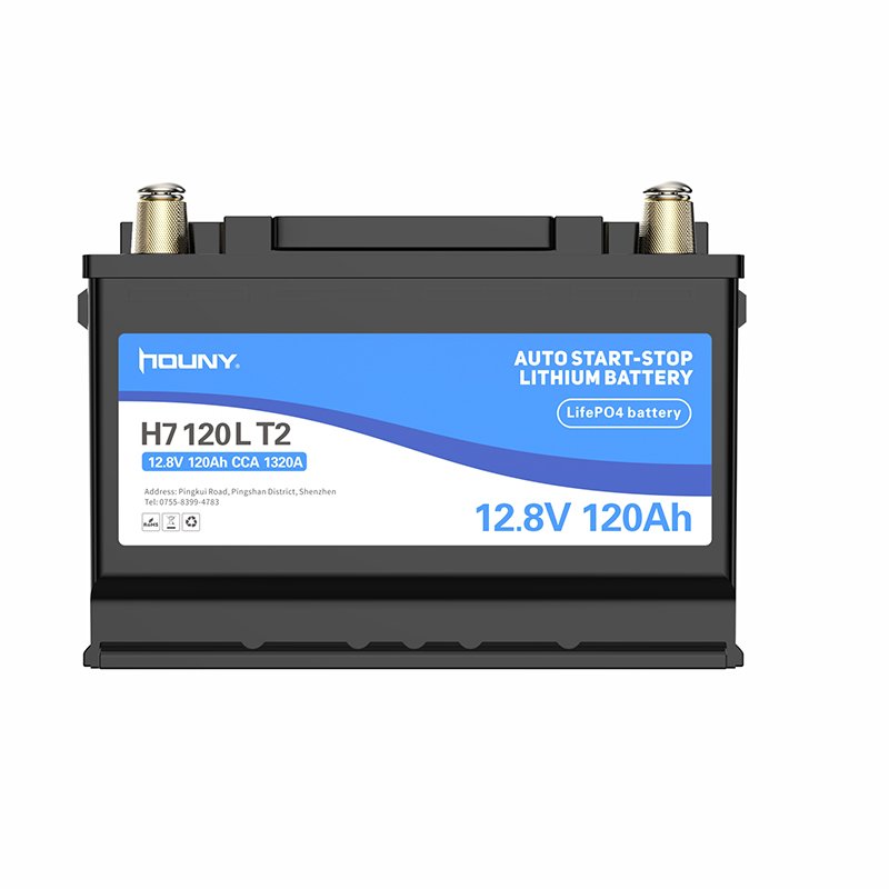 12V Volt 100Ah Lithium Lifepo4 Starstop 45ah 75ah 90ah120 Ah Auto Starter Battery for Car Start Battery Cca