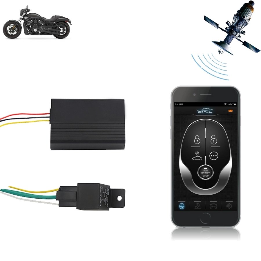 Real Time GPS Precise Locating Waterproof Buell Motorcycles Refit Parts Accessories Alarm System Quick Shifter