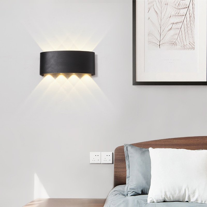 2025 NEW 8W Led Restaurant Battery Operated Indoor Sconce Lamp Modern Decorative Bedroom Lighting Wall Sconce Home Light