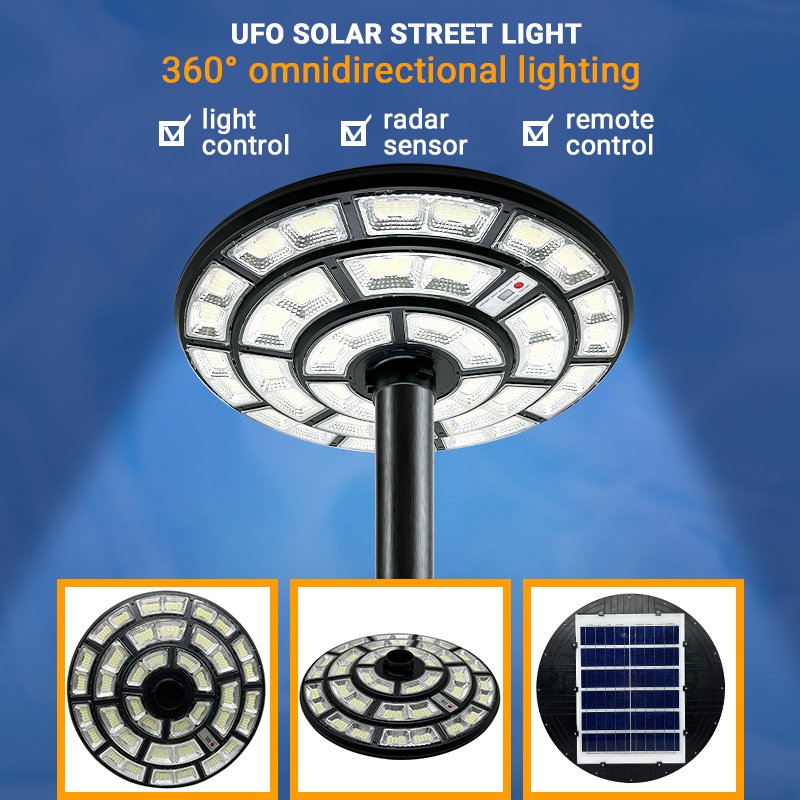 High Lumen 500W 1000W New Arrival Wholesale Price Garden Lights Solar Powered Street Lights for Lawn Patio Yard Walkway