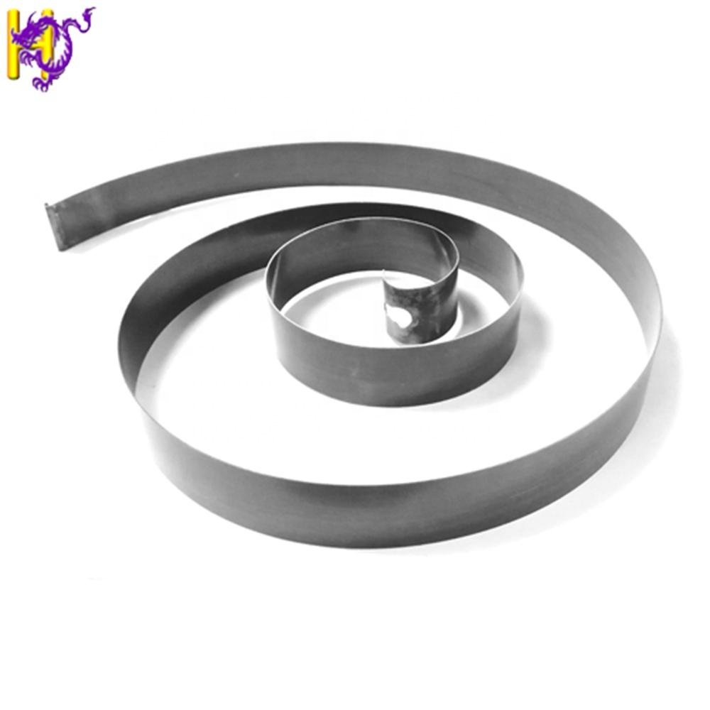Hezhi Power Mainspring for Clock Customize Stainless Steel SUS301 Flat Sprial Constant Force Spring Spiral Industrial