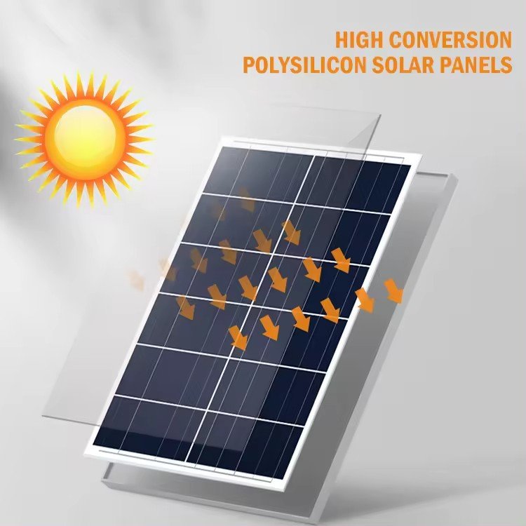 All in One IP65 Remote Control Battery Powered Panel Solar Luz De Rua LED Solar Street Light Para Exterior