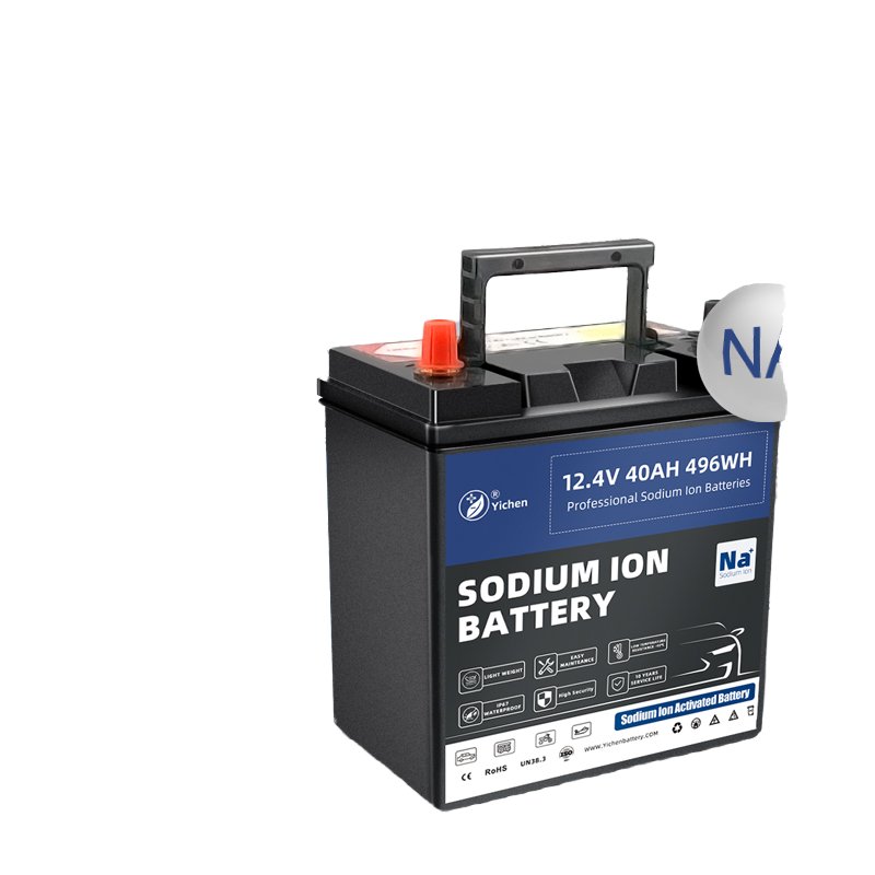 Innovative 12.4V 40Ah New Auto Battery Sodium-ion Starting Cranking 12V Na+ for Cars