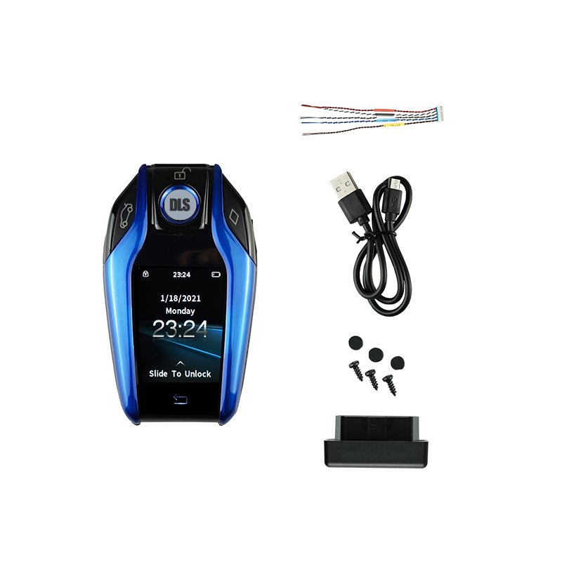 Modified Universal LCD Car Key Remote Smart Car Key with Screen Suitable for All Original Cars