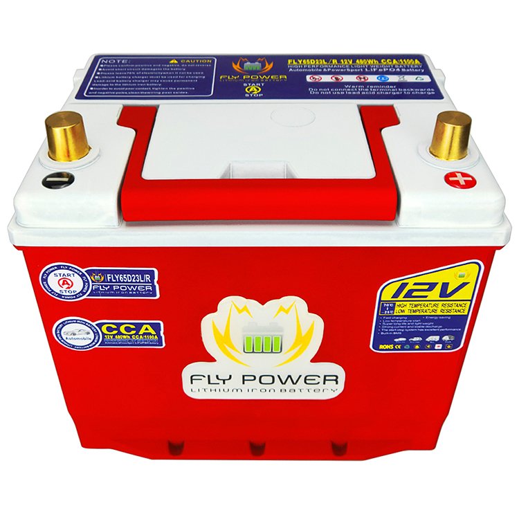 BMS Built-in LIFEPO4 12.8V 25~120Ah Lithium Battery for Electric Car 12.8V Rechargeable Battery Pack for AUTO Car Starting