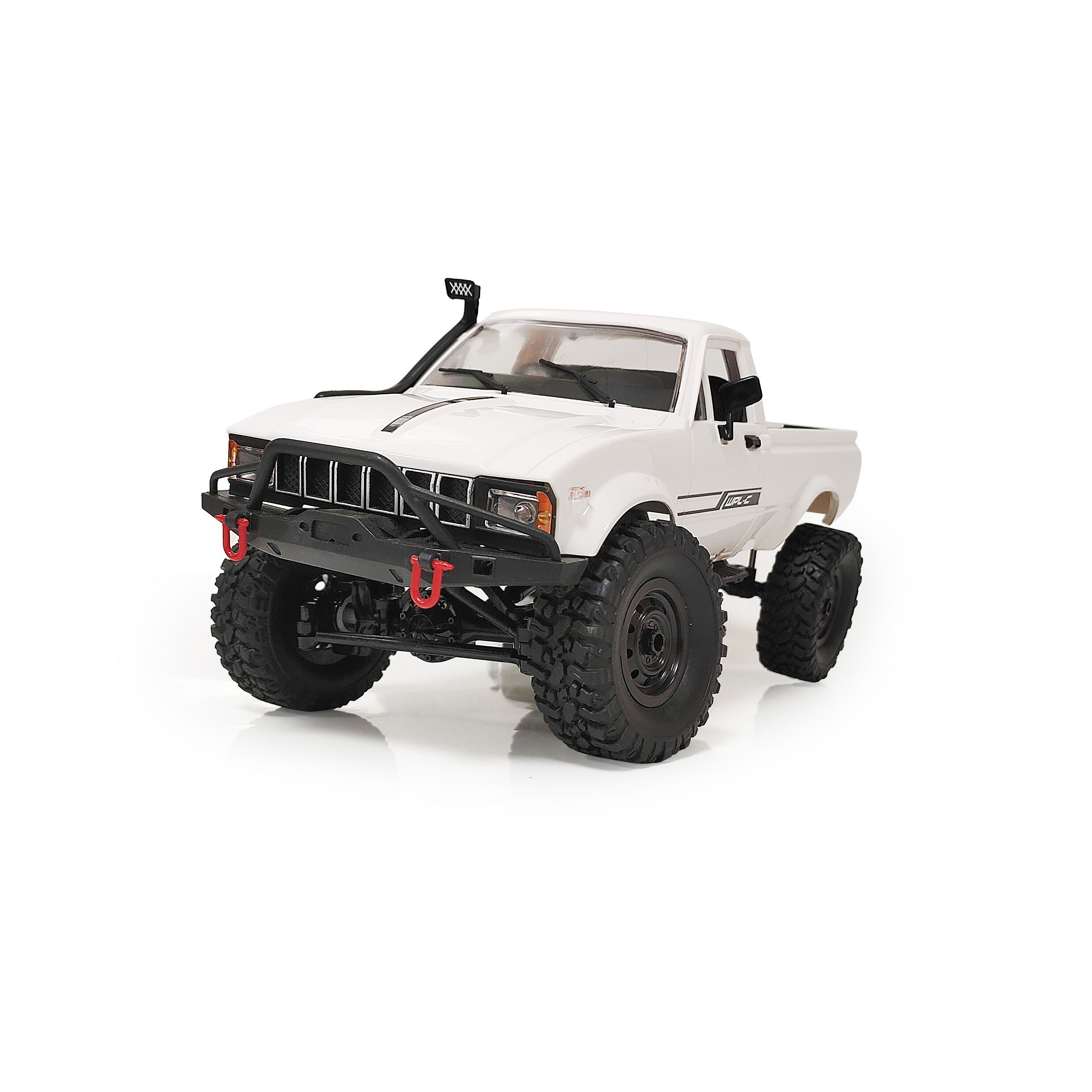 WPL 1:16 C24-1 Upgrade Version Remote Control Car Full Scale 4WD Off-Road Truck with Headlight RC Car