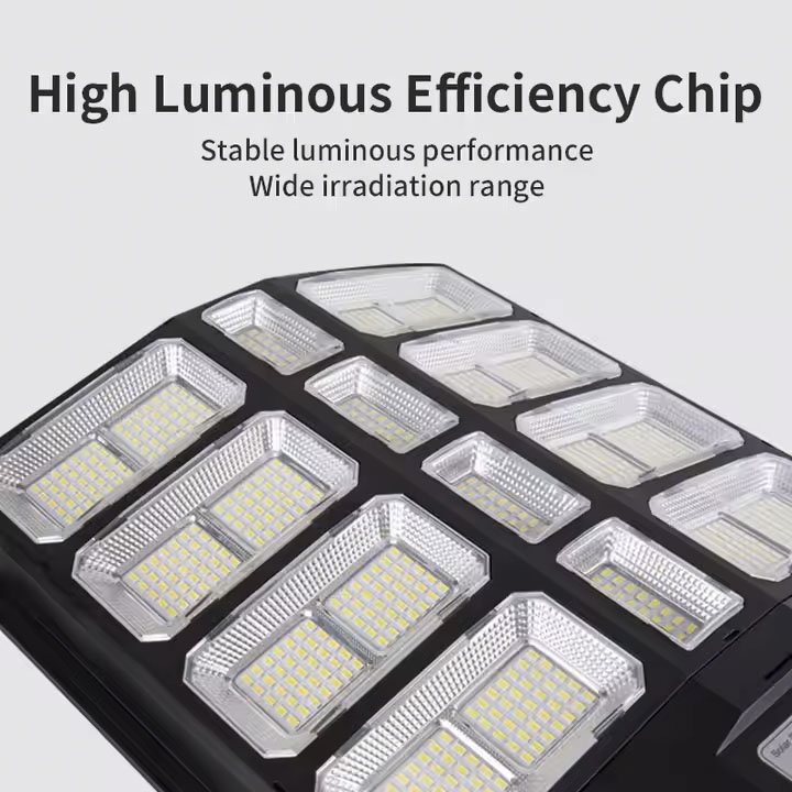 Manufacturer 1000w 2000w 3000w High Lumens Sensor Remote Control Waterproof Outdoor Integrated All in One Led Solar Street Light