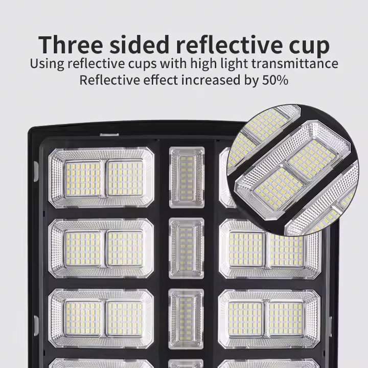 Manufacturer 1000w 2000w 3000w High Lumens Sensor Remote Control Waterproof Outdoor Integrated All in One Led Solar Street Light