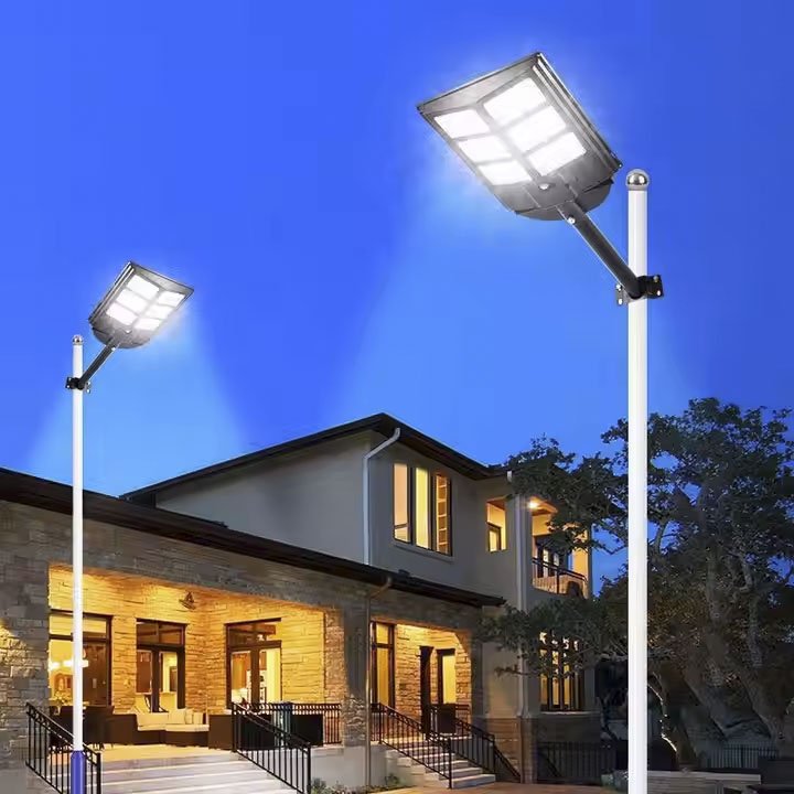 Manufacturer 1000w 2000w 3000w High Lumens Sensor Remote Control Waterproof Outdoor Integrated All in One Led Solar Street Light
