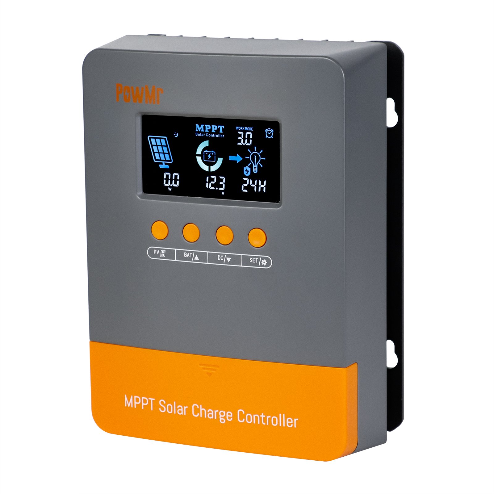 PowMr High Charging Efficiency 60A Solar System Charge Controller Max PV Input 160Vdc Solar Charge Controller