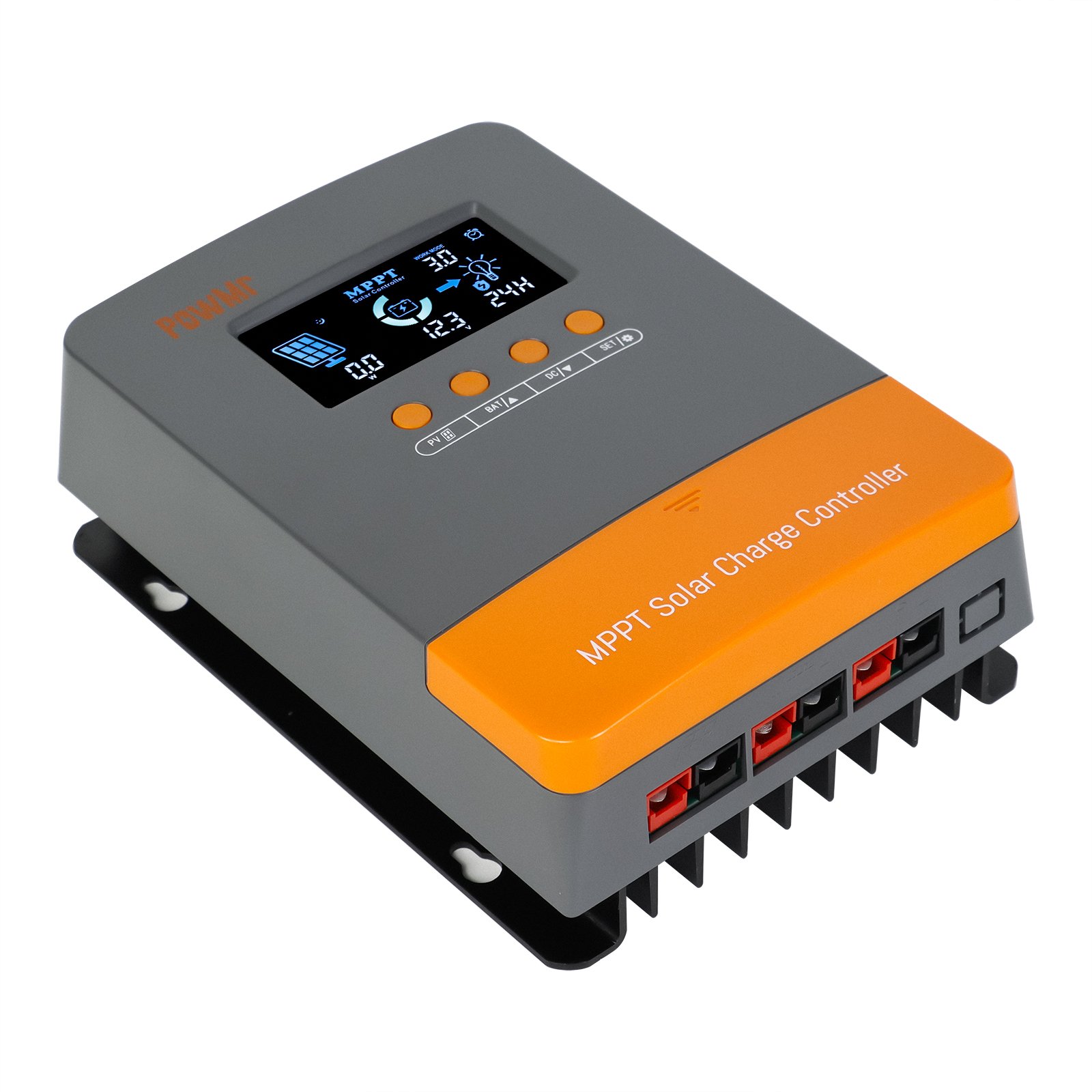 PowMr High Charging Efficiency 60A Solar System Charge Controller Max PV Input 160Vdc Solar Charge Controller