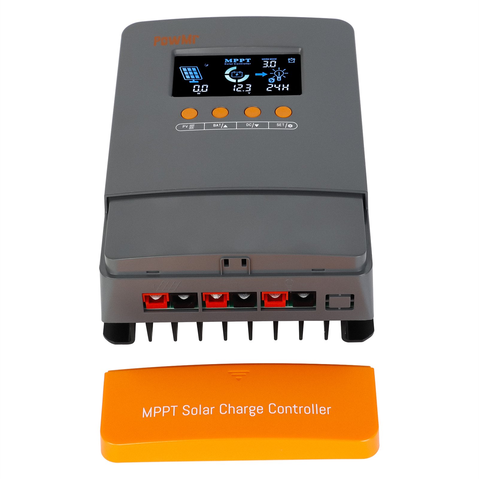 PowMr High Charging Efficiency 60A Solar System Charge Controller Max PV Input 160Vdc Solar Charge Controller