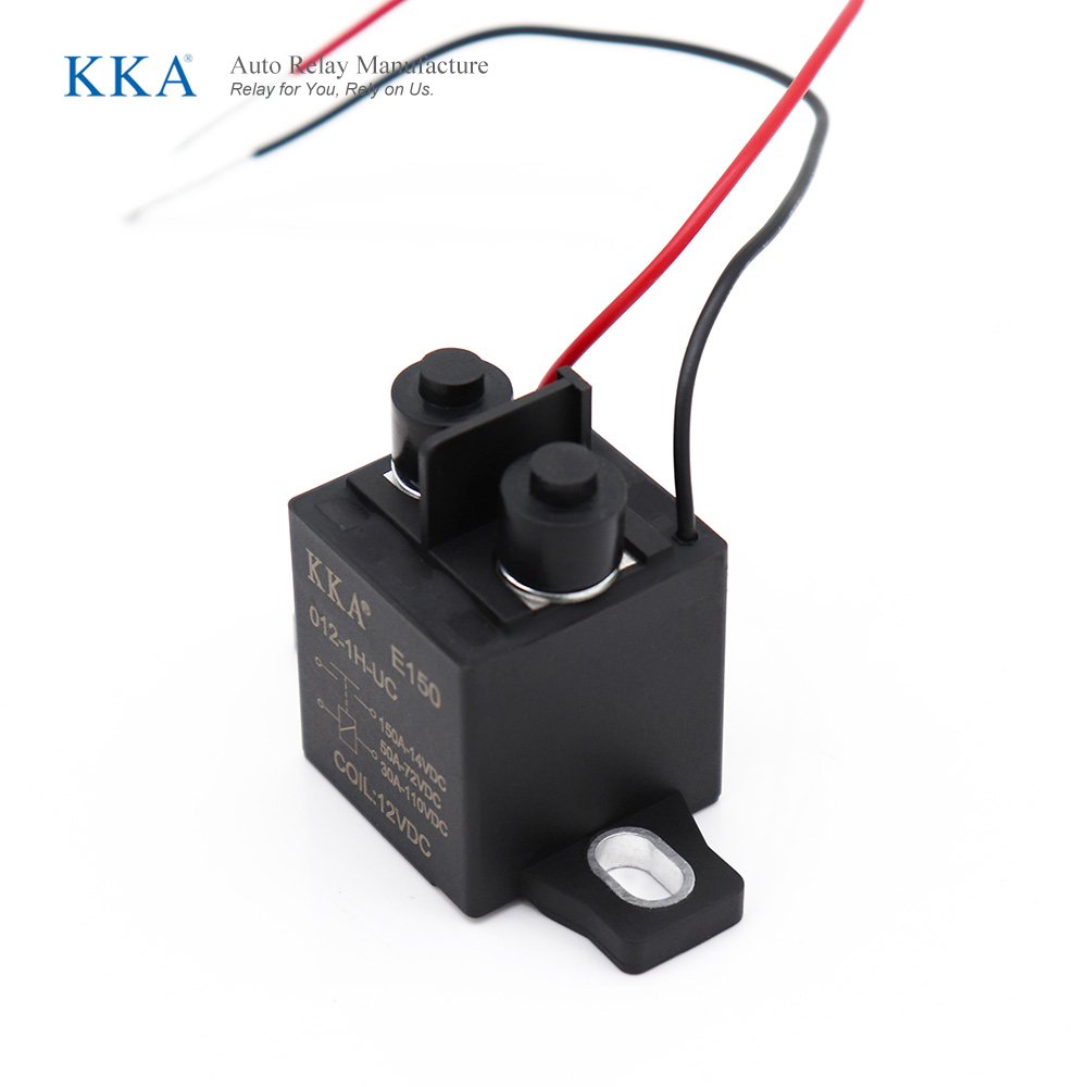 KKA-E150 150A 12V High Current Automotive Relay Strong Magnetic Car Relay for Starter & Preheating