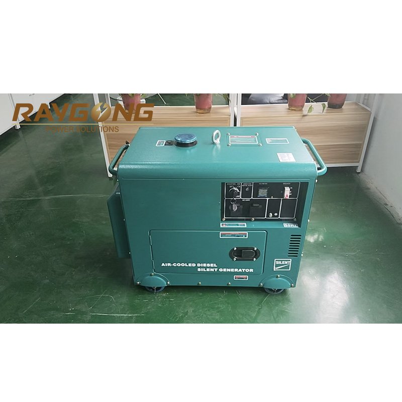 China Yuchai Power Engine Portable 10 Kva Genrater 5w 6w 7.5w 8w 3 Single Phase Silent Type diesel Generators