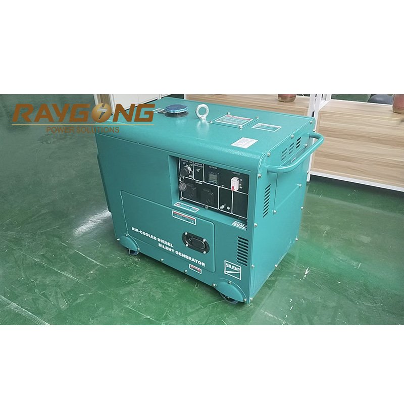 China Yuchai Power Engine Portable 10 Kva Genrater 5w 6w 7.5w 8w 3 Single Phase Silent Type diesel Generators