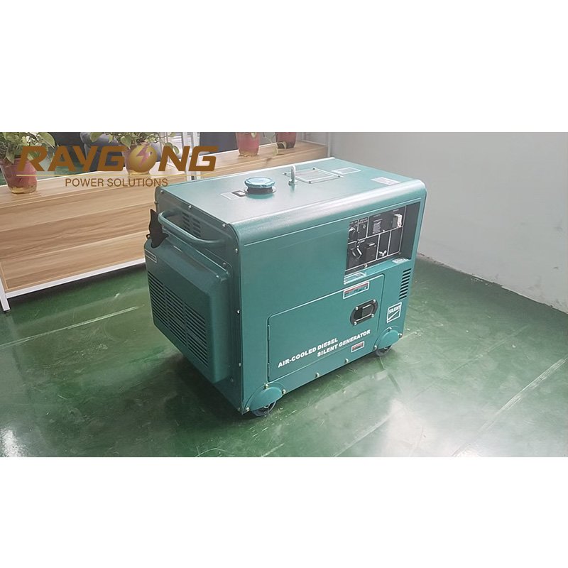 China Yuchai Power Engine Portable 10 Kva Genrater 5w 6w 7.5w 8w 3 Single Phase Silent Type diesel Generators