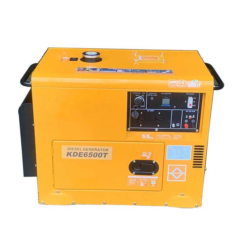 Air-cooled diesel Generator Set 3KW5KW8KW Single-phase Three-phase 220V500V Electric Starter Household Small Static Speaker