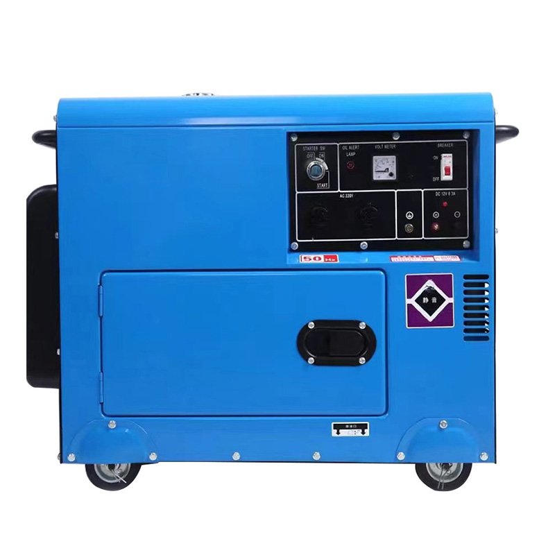 Air-cooled diesel Generator Set 3KW5KW8KW Single-phase Three-phase 220V500V Electric Starter Household Small Static Speaker