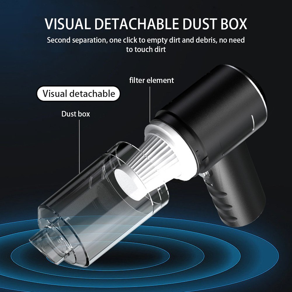 Car Vacuum Cleaner Cordless Handheld Auto Car and Home Dual-use Car and Home Dual Use Hand Mini Vacuum Vehicle