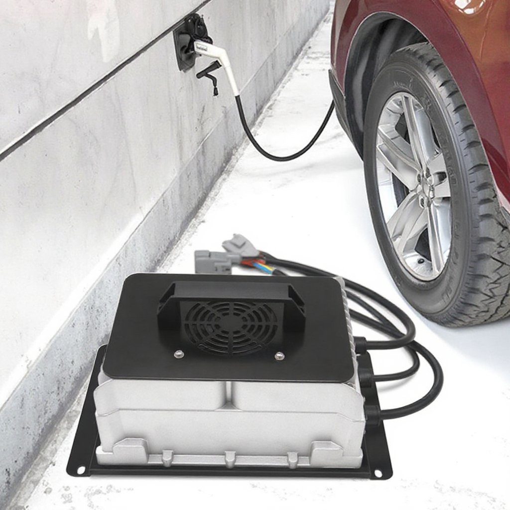 48v 60v 72v 44a 3.3 Kw On-Board Battery Charger Electric Auto Min Bus Golf Cart Forklift Charger