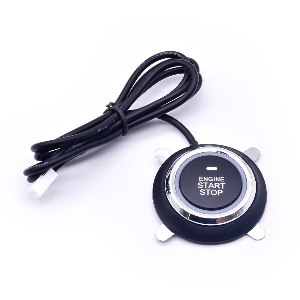 12V Start Stop Buttons Car Starter Switch Keyless Ignition Auto Engine Push Key Set Engine Start Stop System