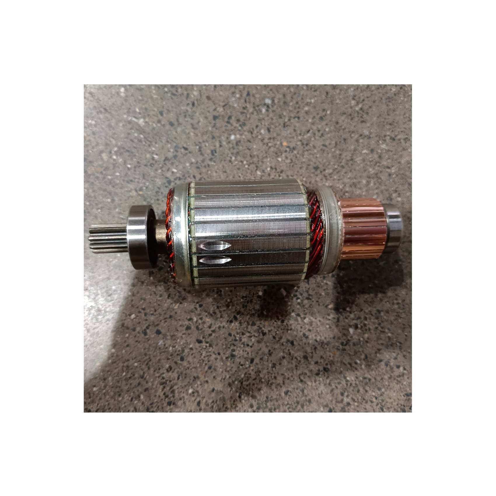 Auto Engine Parts Armature 4D30 24V Electric Motor Rotor Starter Armature