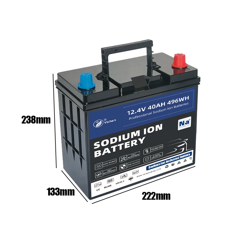 New Design Car Starting Sodium Ion Battery 12.4V 40Ah with Grade a SIB Cells
