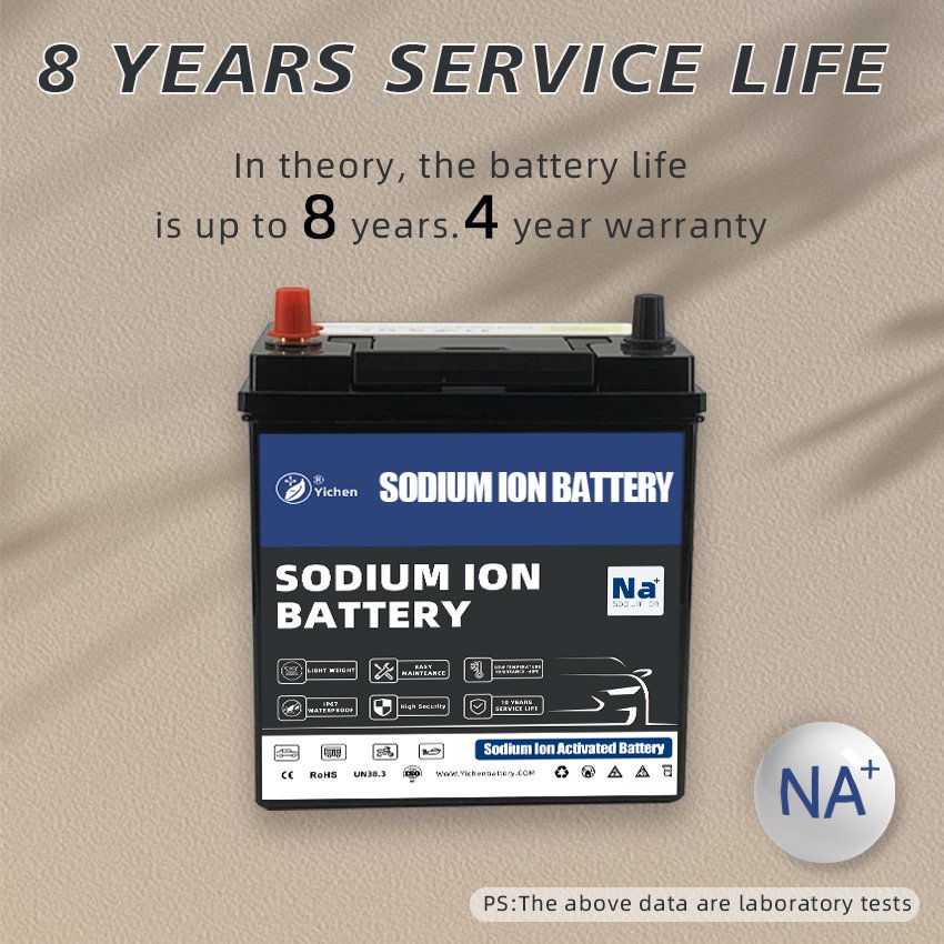 New Design Car Starting Sodium Ion Battery 12.4V 40Ah with Grade a SIB Cells