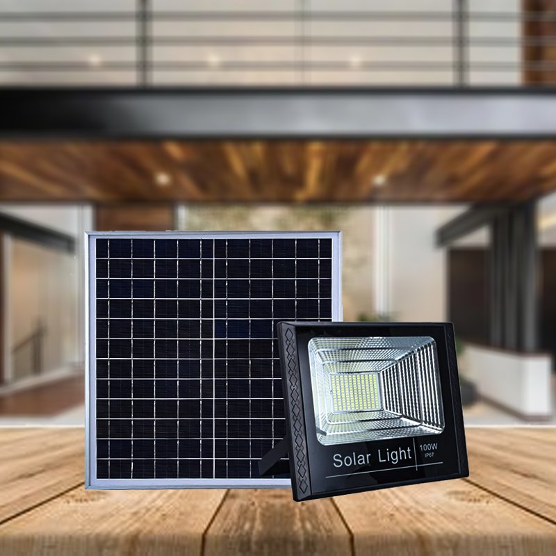 Hot Sale Solar Powered Led Flood Light IP67 Waterproof 25W 40W 60W 100W Outdoor Garden Led Solar Flood Light