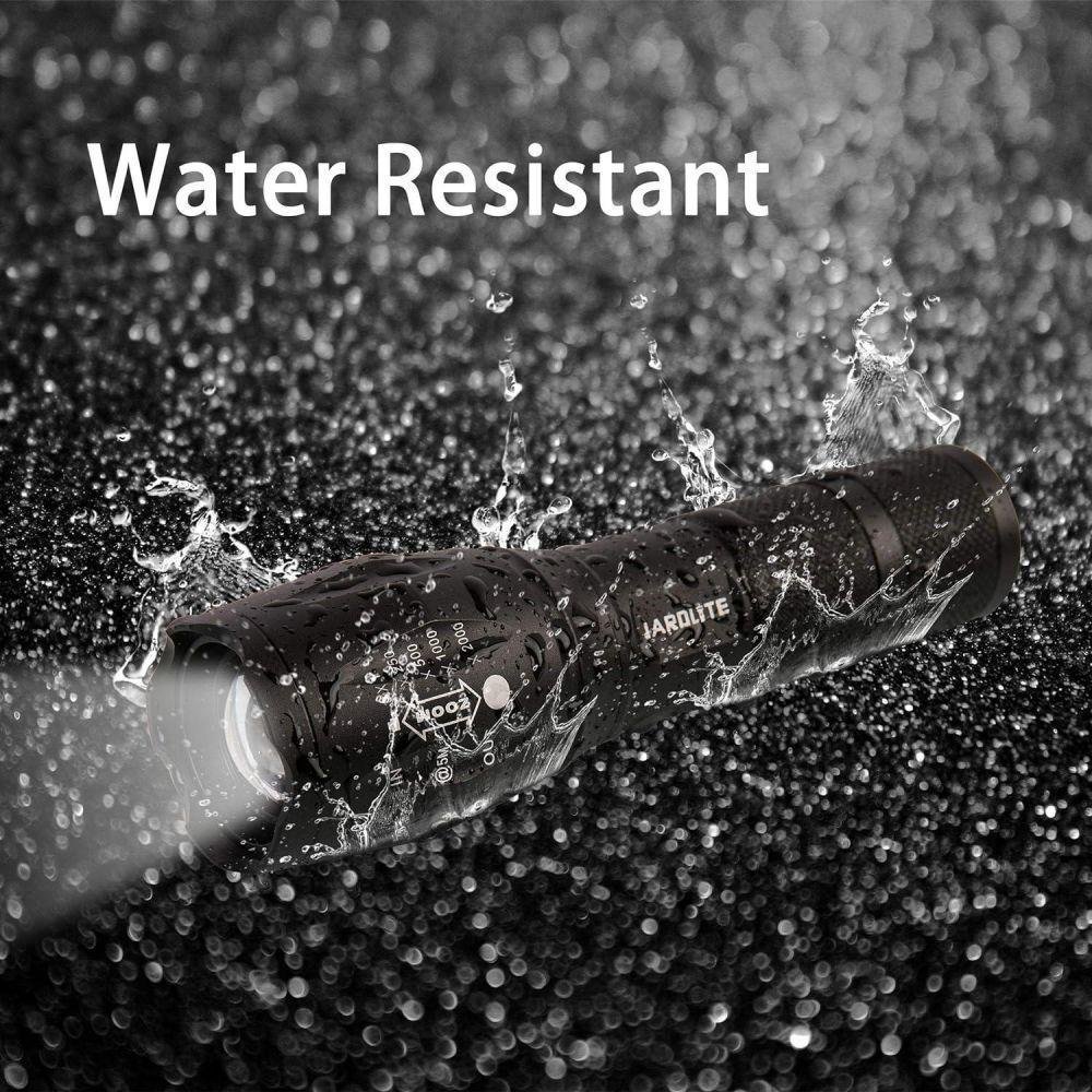 Rechargeable Torch Light Strong Power Flashlight LED DC Aluminum Alloy Emergency Lanterna Tatica De Led 100000 Lumens 100