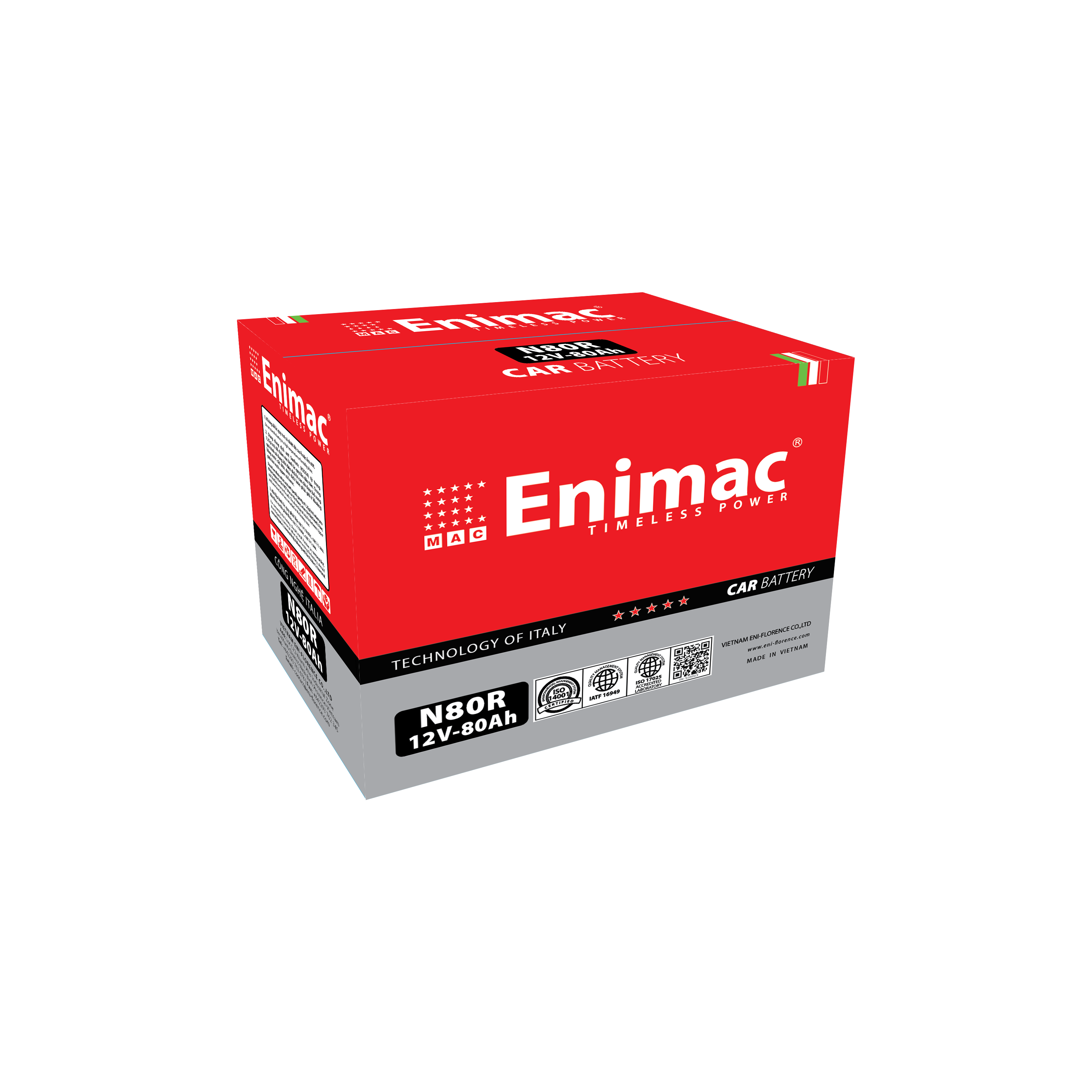 FACTORY PRICE STORAGE BATTERY N80 12V80AH Battery for Car and Truck Premium Quality