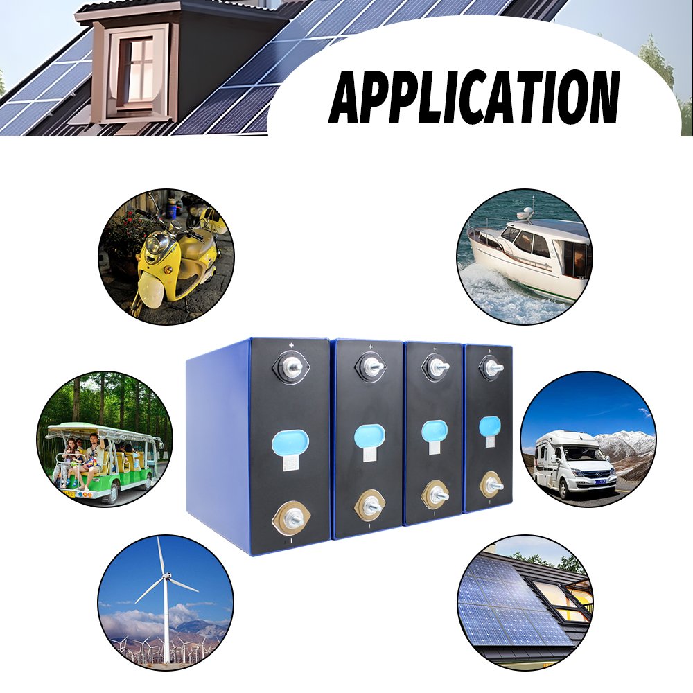 EVE 3.2V 280Ah Lifepo4 Battery Prismatic Cells 280ah High Rate for Electric Travel Solar Batteries Solar Energy Storage