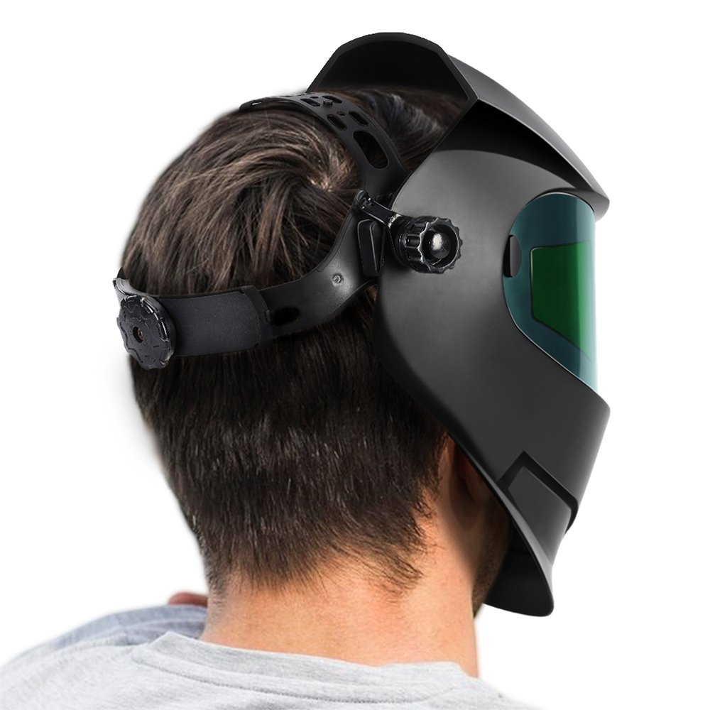 New Arrival Headgear Knobs Mecpow MPWM-2401D Auto Darkening Welding Helmet with 180° Viewing Angle