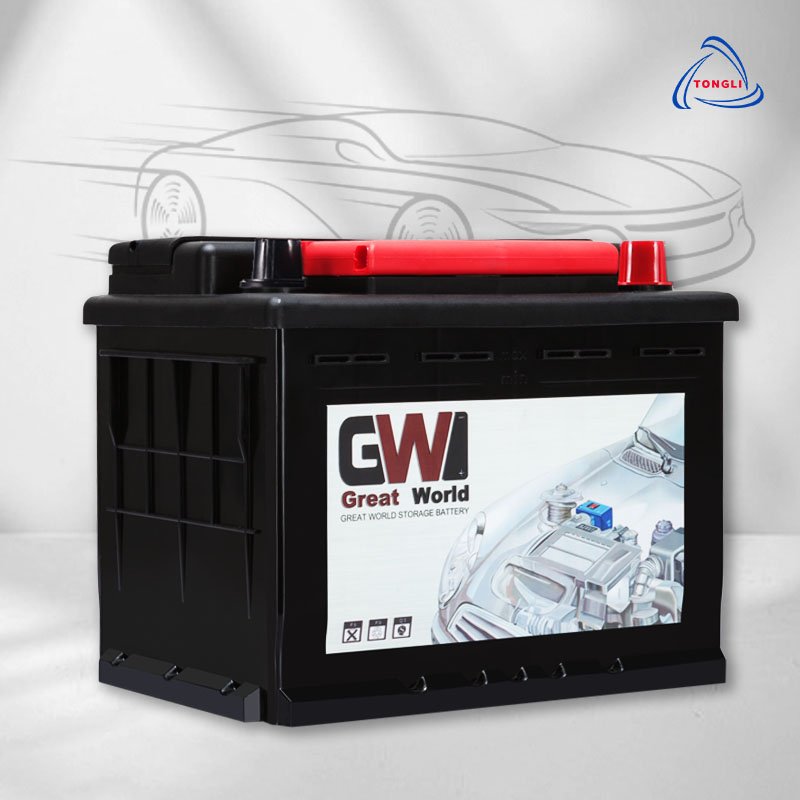 Promotional Wholesales Auto Parts 12V60AH Hybrid High Power Car Battery Lead-acid Batteries