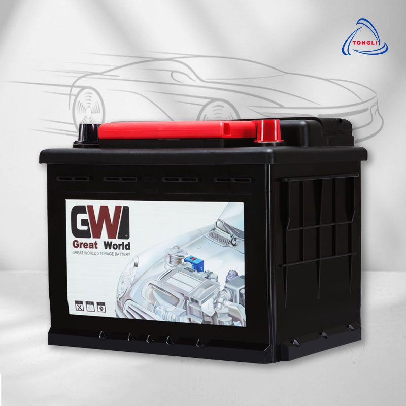 Promotional Wholesales Auto Parts 12V60AH Hybrid High Power Car Battery Lead-acid Batteries
