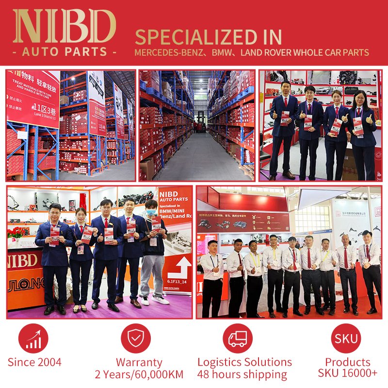 NIBD AUTO PARTS AGM STARTING BATTERY L2 (60AH) A0009824910 0009824910 for MERCEDES BENZ W177 W205 Maintenance Free Battery