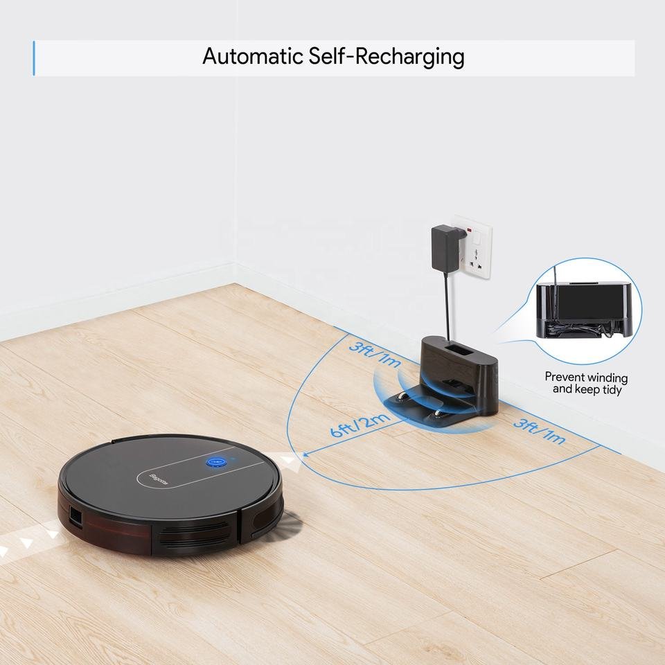 Bagotte Germany Tuya Warehouse Cleaning Vacuum Robot Robot Vacuum Cleaner Wet and Dry