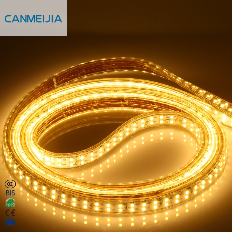 SMD2835 Kit 220V 156leds/m 180leds Striplights Batterie Neon Color Bedroom Room Lights Flex Waterproof IP68 SMD 2835 Led Strip