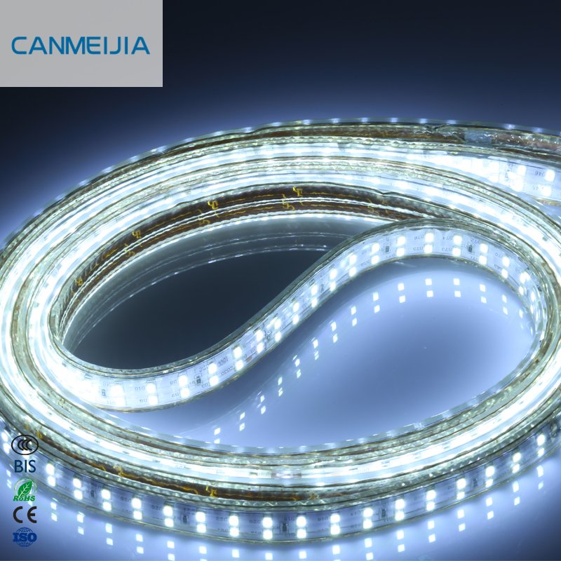 SMD2835 Kit 220V 156leds/m 180leds Striplights Batterie Neon Color Bedroom Room Lights Flex Waterproof IP68 SMD 2835 Led Strip