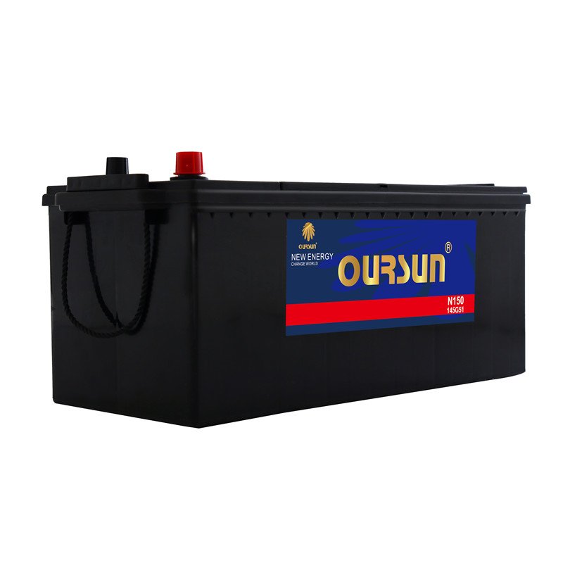 Auto Battery Oursun/WHLI Maintenance Free 12V170AH MFN170 Lead Acid JIS Standard Customization Battery Factory Price