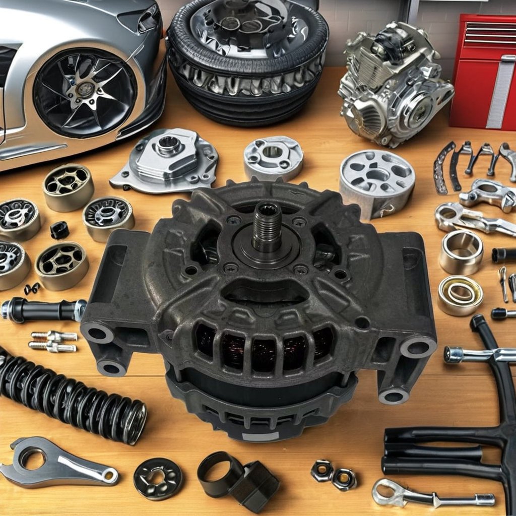 UNKLEN Best Original Alternator Assembly ForFreelander 2006-2014 OE LR001200