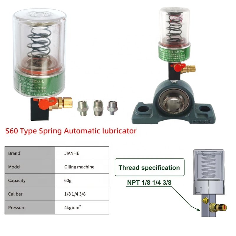 Auto Grease Feeder Battery Powered Automatic Single Point Grease Lubricator