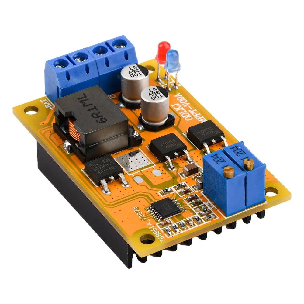 6A MPPT Solar Panel Regulator Controller Solar Charging Control Panel Battery Charging 9V 12V 24V Auto Switch
