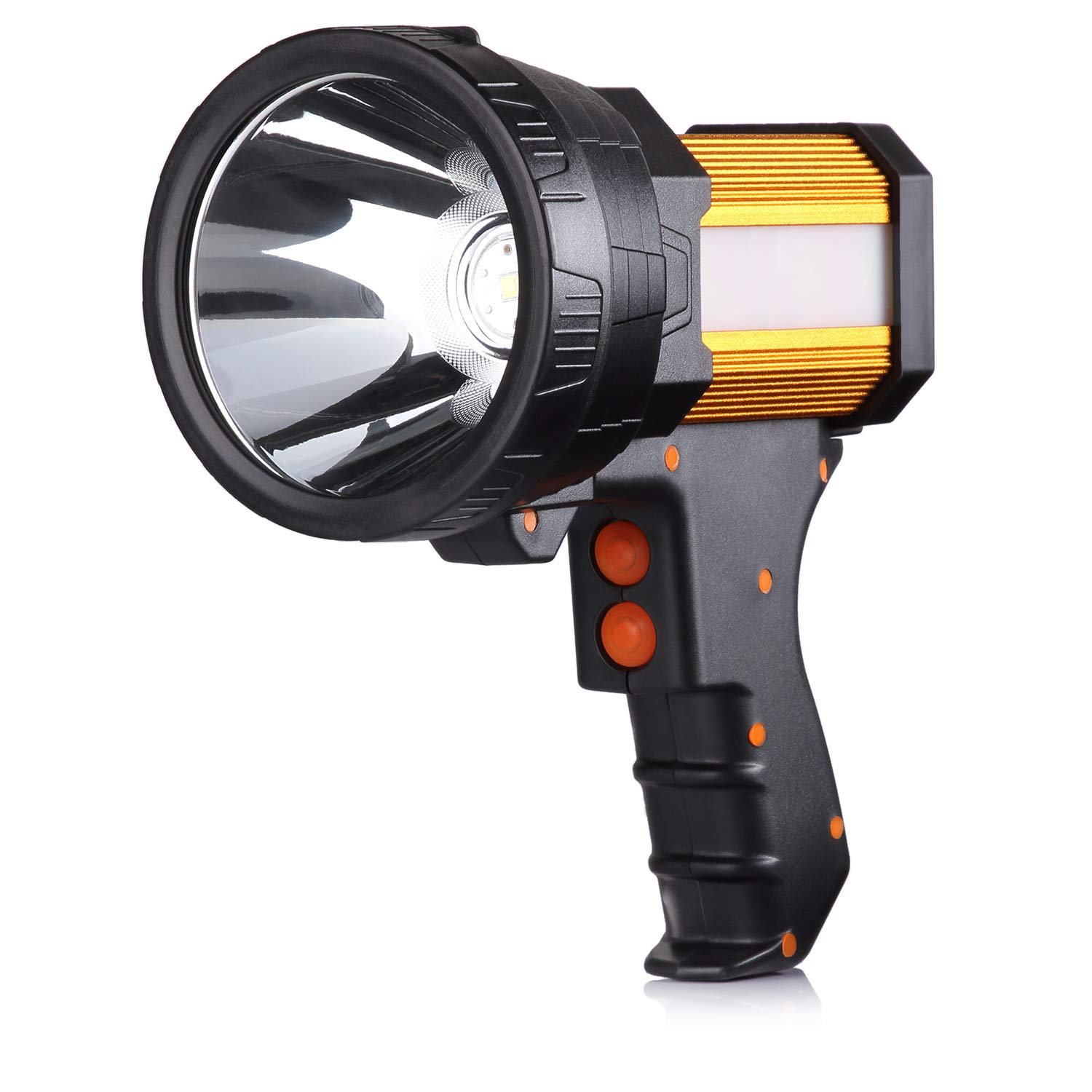 Super Bright 6000 Lumens XHP70.2 LED Power Bank Waterproof Strong LED Portable Spotlights Rechargeable Led Search Flashlight