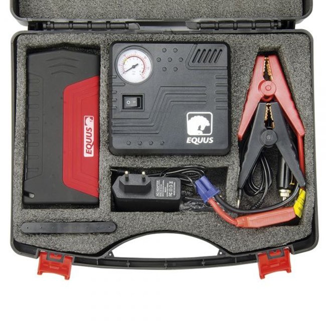 Wholesale High Power Lithium Ion Battery 50800mAh Portable Car Jump Starter and air Pump Jump Starter