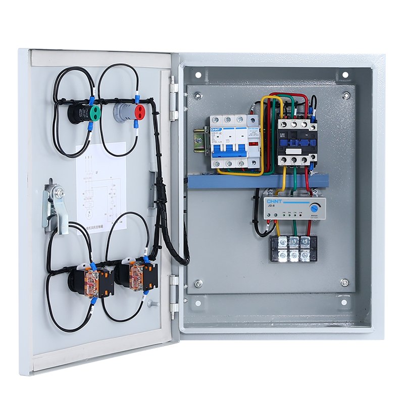 3phase Star Delta Motor Starter Switch Control Cabinet Box for Motor Fan Water Pump Power