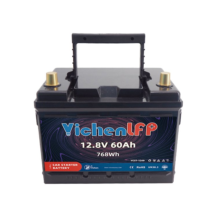 12V 60Ah Lithium Iron Phosphate Car Battery Universal Start-stop Lifepo4 Lithium Ion Batteries Auto Batteries