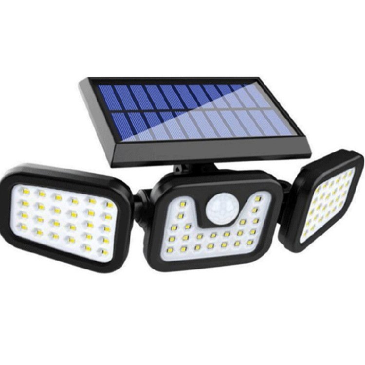 74-LED Solar Garden Lamp Automatic Sensor and Infrared Induction for Garden and Door Lighting