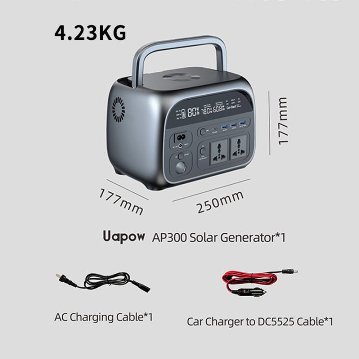 600w 600wh Wats Solar Generator Set Movement Alternator Power Supply Portable Power Stations