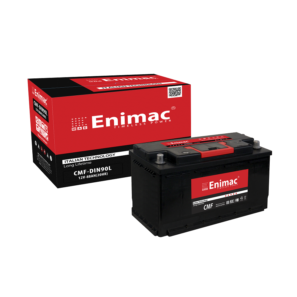 MF Battery Made in Vietnam DIN90L 12V 90AH Battery for Vehicles Acid Lead Battery Strong Powerful for Car